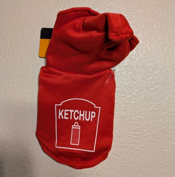 Red Ketchup Dog Costume Hyde And Eek - Picture 1 of 6